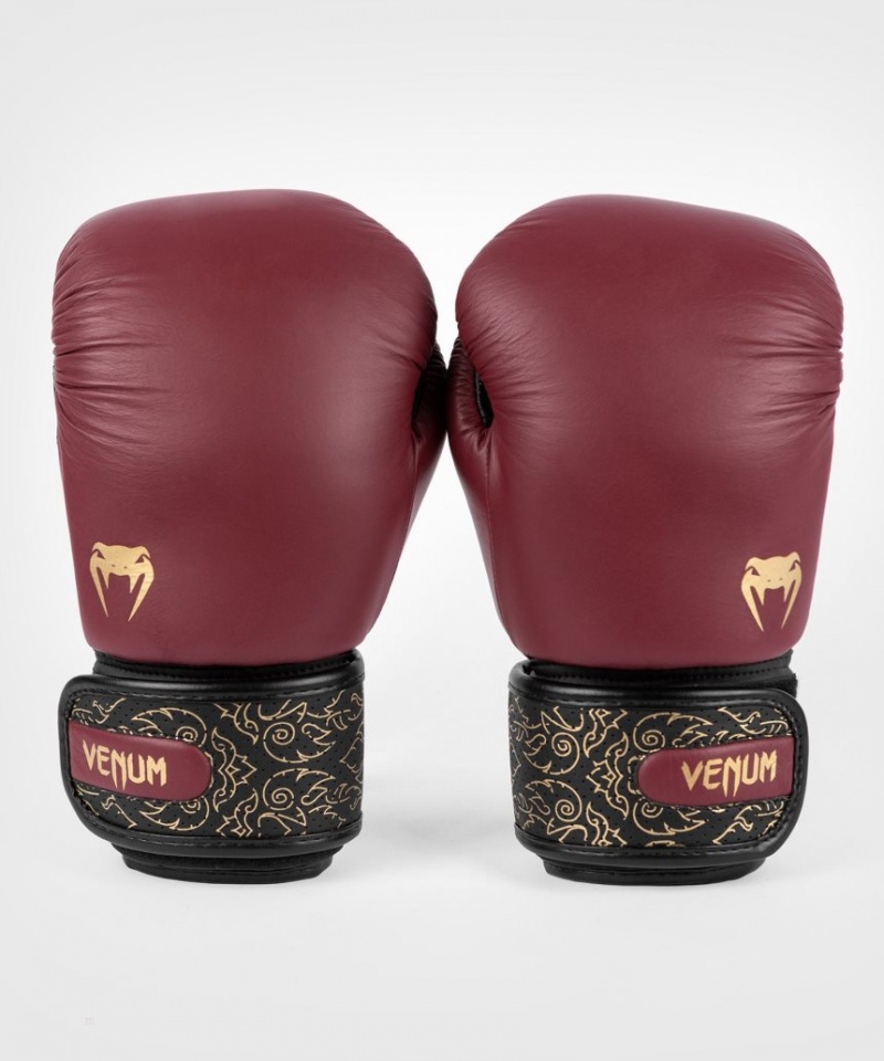 Gants De Boxe Venum Power 2.0 Bordeaux Noir  | NRW-1088089