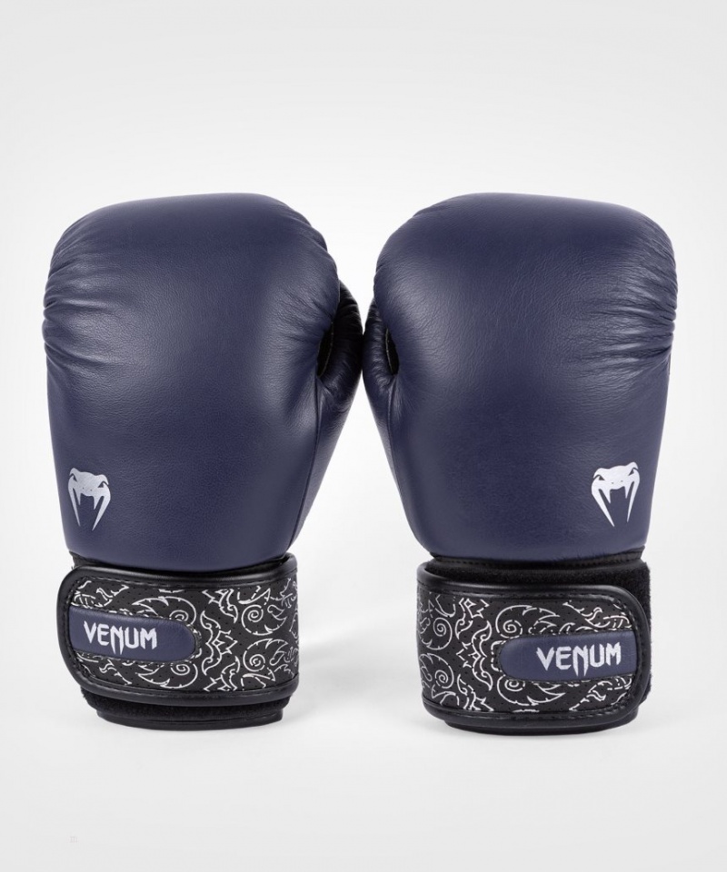 Gants De Boxe Venum Power 2.0 Bleu Marine Bleu Noir  | GLF-0761122