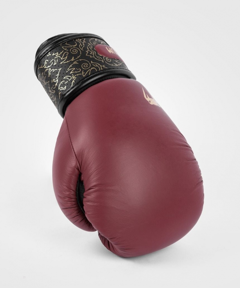 Gants De Boxe Venum Power 2.0 Bordeaux Noir  | NRW-1088089