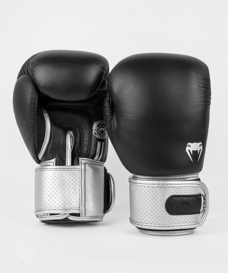 Gants De Boxe Venum Power 2.0 Noir Argent  | ITG-3144238