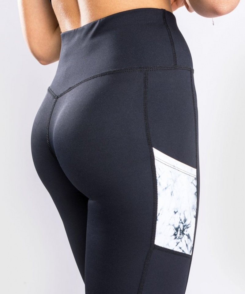 Leggings Venum Power Evo 7/8 Femme Noir Blanche  | KSO-9801895