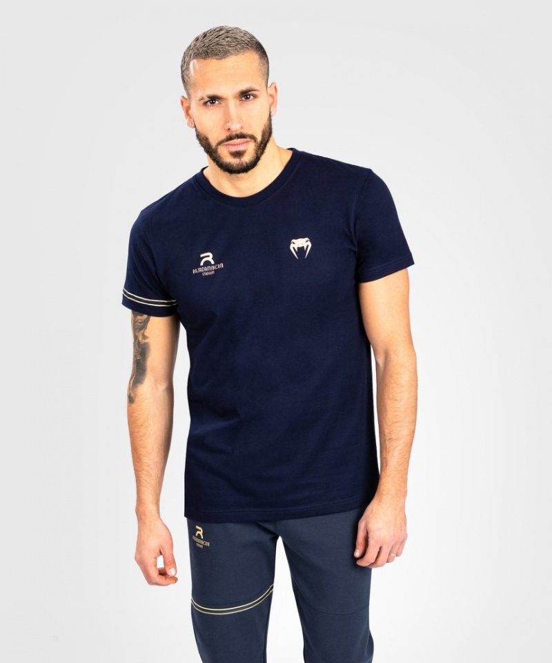 T Shirts Venum RAJADAMNERN x Venum Homme Bleu Marine Bleu  | OMW-2405075