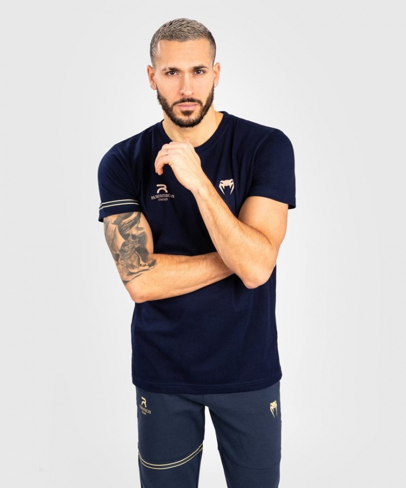 T Shirts Venum RAJADAMNERN x Venum Homme Bleu Marine Bleu  | OMW-2405075