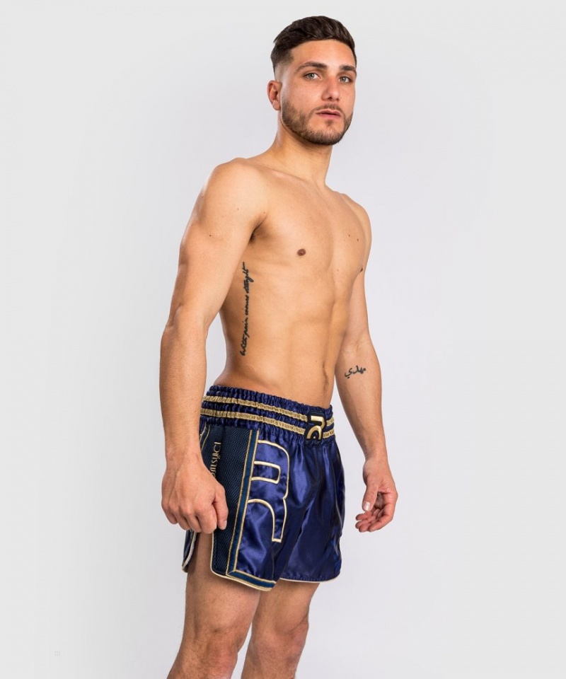 Short Venum RAJADAMNERN x Venum Muay Thai Boxing Femme Bleu Marine Bleu  | YWP-0119633