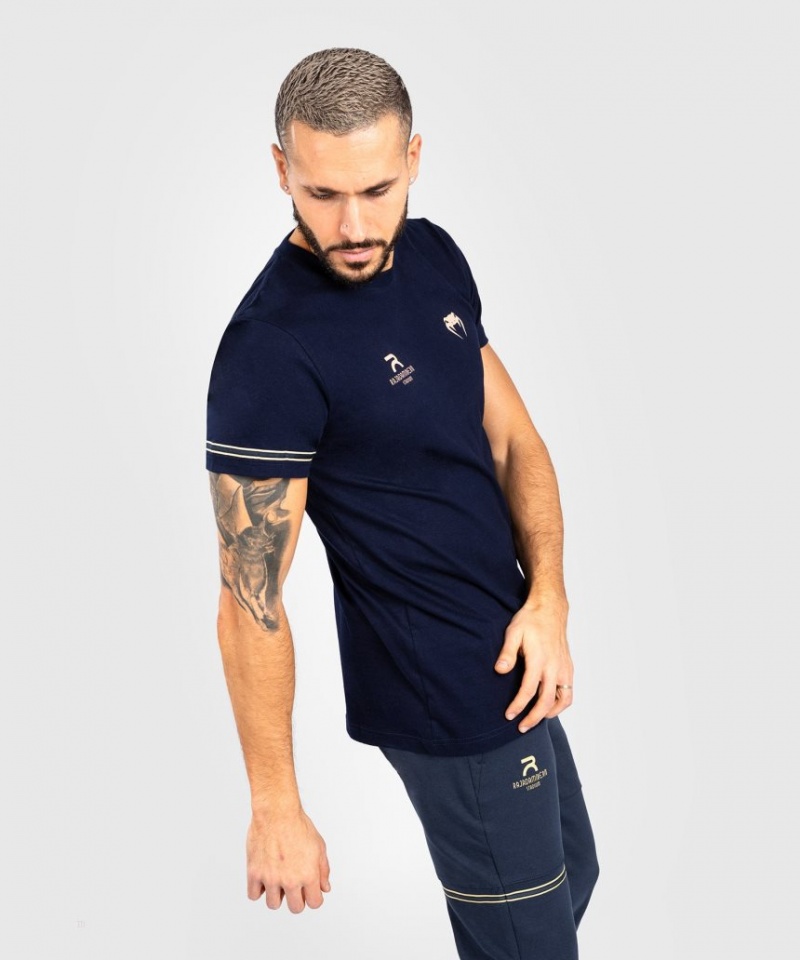 T Shirts Venum RAJADAMNERN x Venum Homme Bleu Marine Bleu  | OMW-2405075