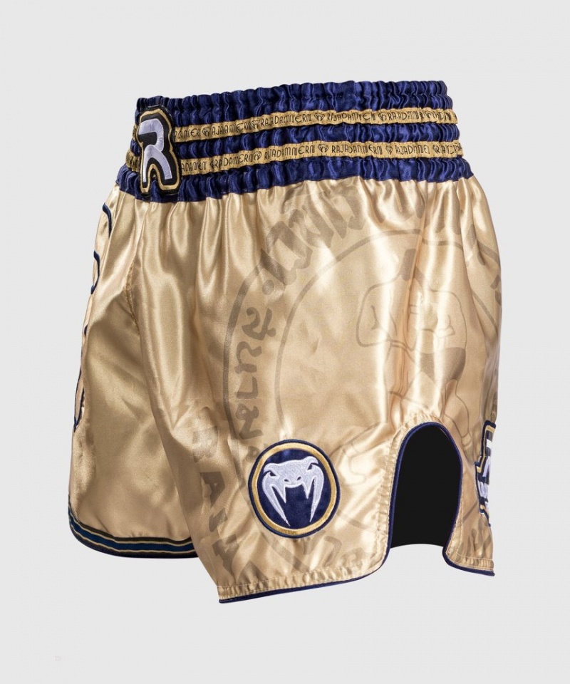 Short Venum RAJADAMNERN x Venum Muay Thai Boxing Homme Marron  | OLI-3676661