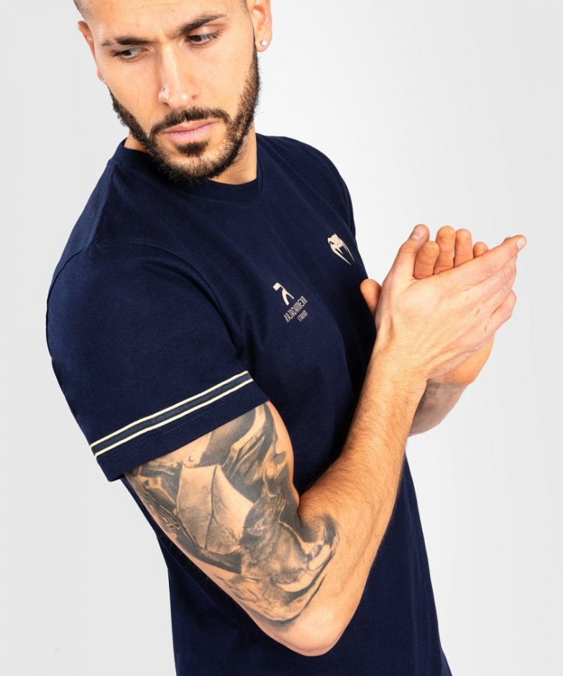 T Shirts Venum RAJADAMNERN x Venum Homme Bleu Marine Bleu  | OMW-2405075