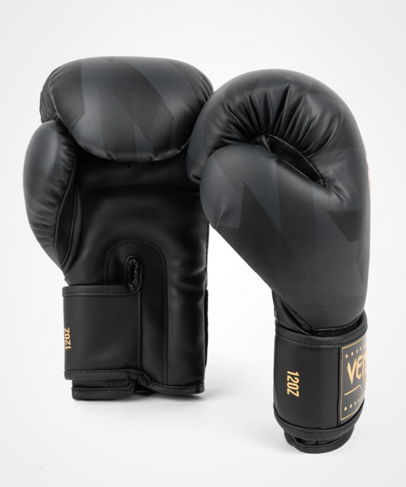 Gants De Boxe Venum Razor Noir Doré  | TOF-3629711