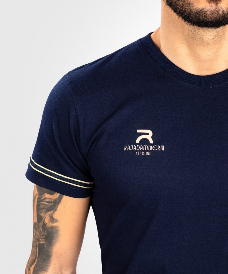 T Shirts Venum RAJADAMNERN x Venum Homme Bleu Marine Bleu  | OMW-2405075