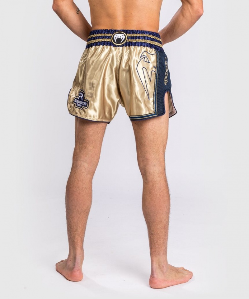 Short Venum RAJADAMNERN x Venum Muay Thai Boxing Homme Marron  | OLI-3676661