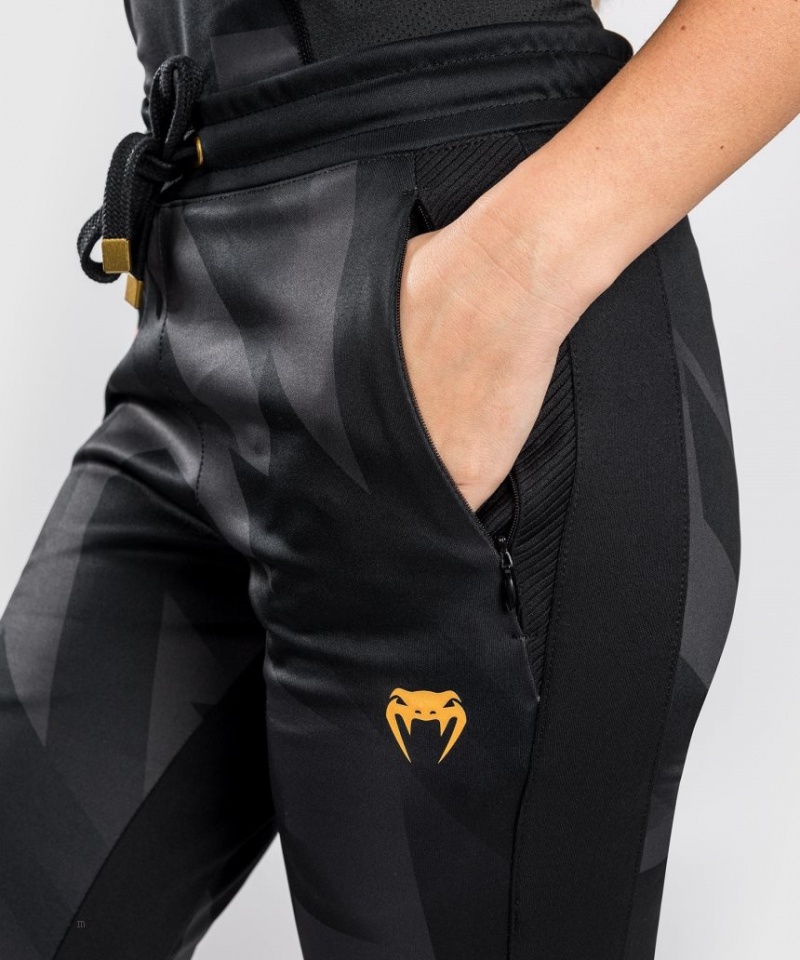 Pantalon Jogger Venum Razor Femme Noir Doré  | MTS-3020910