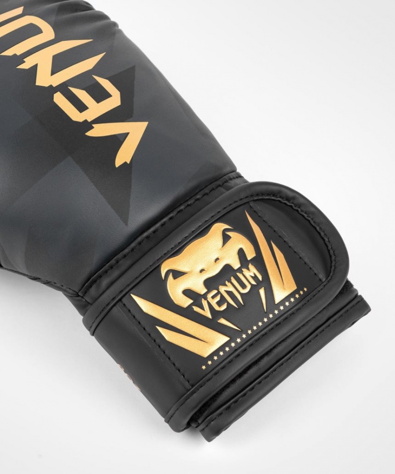 Gants De Boxe Venum Razor For Kids Noir Doré  | WGC-8247018