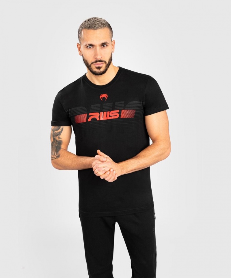 T Shirts Venum RWS x Venum Homme Noir  | MUR-5458976