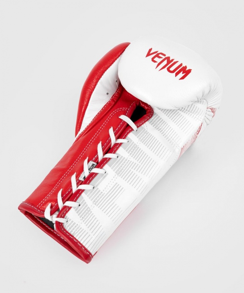 Gants De Boxe Venum RWS X Official with Laces Blanche  | JRJ-3404868