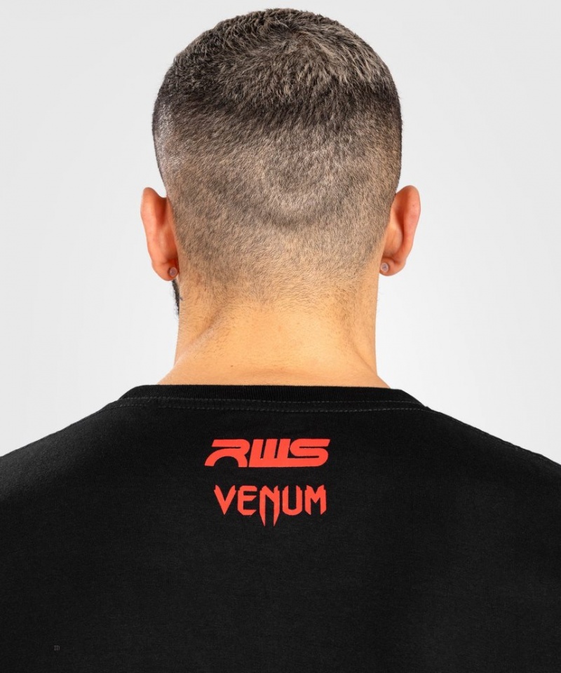 T Shirts Venum RWS x Venum Homme Noir  | MUR-5458976