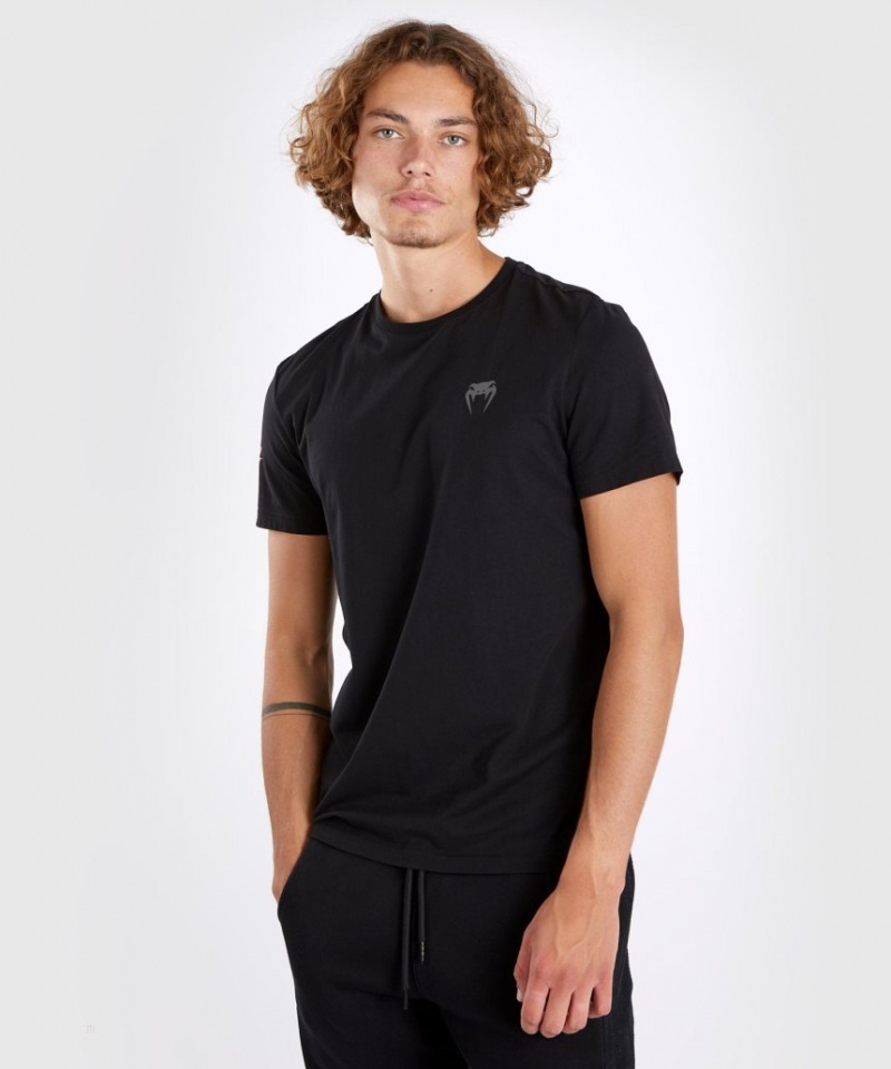 T Shirts Venum S47 Homme Noir Orange  | HBP-2652695