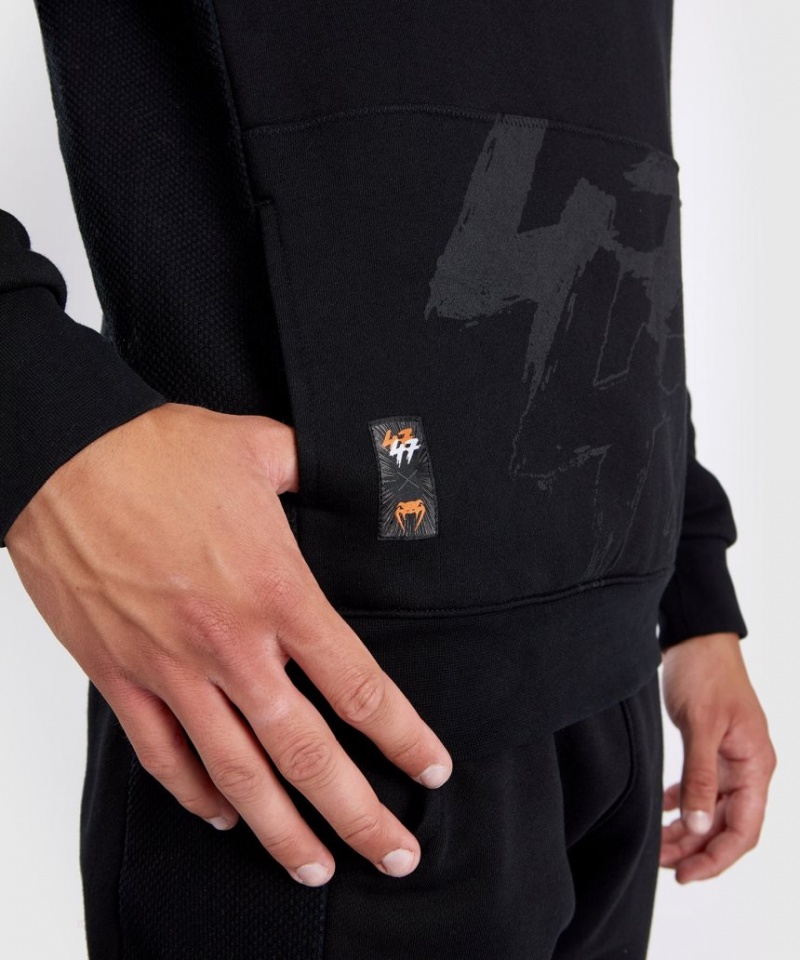 Sweat a Capuche Venum S47 Homme Noir Orange  | VJN-8089621