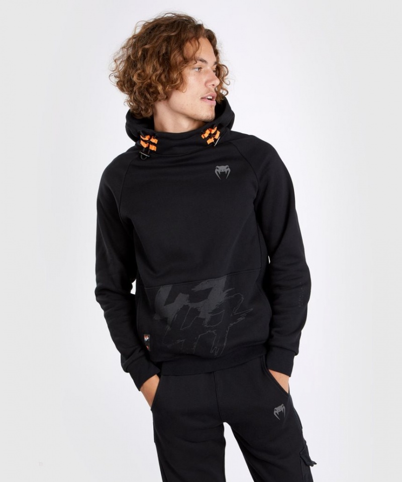 Sweat a Capuche Venum S47 Homme Noir Orange  | VJN-8089621