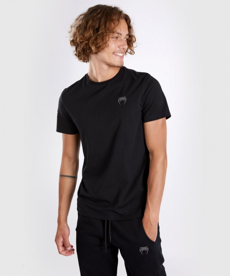 T Shirts Venum S47 Homme Noir Orange  | HBP-2652695