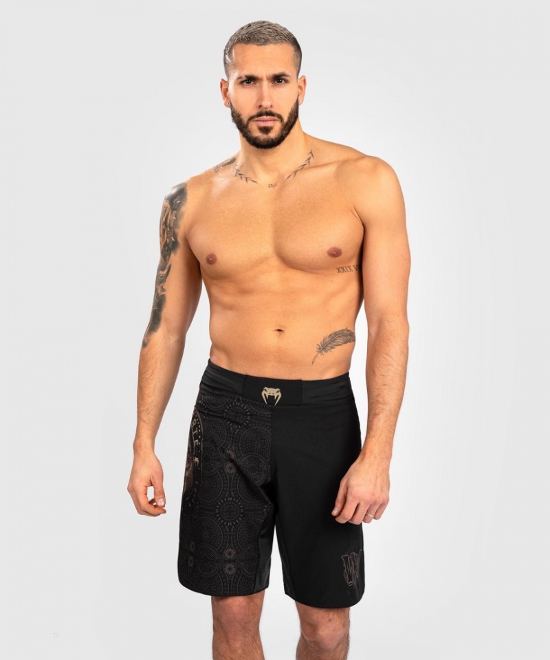 Short Venum Santa Muerte Dark Side Fight Homme Noir Marron  | OQL-2196166