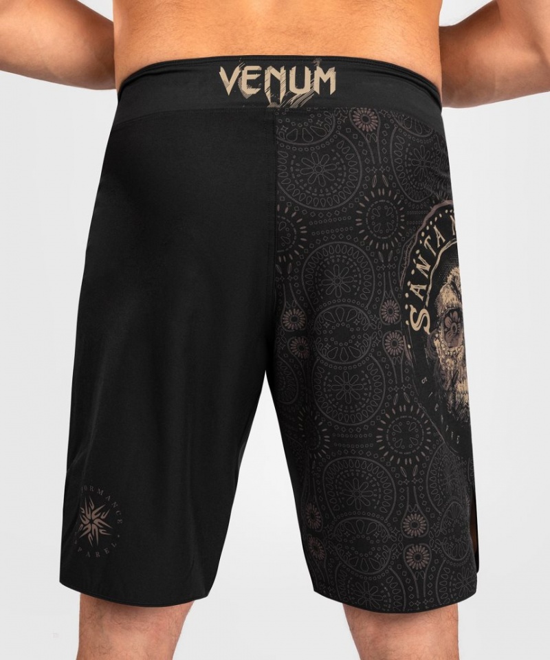 Short Venum Santa Muerte Dark Side Fight Homme Noir Marron  | OQL-2196166