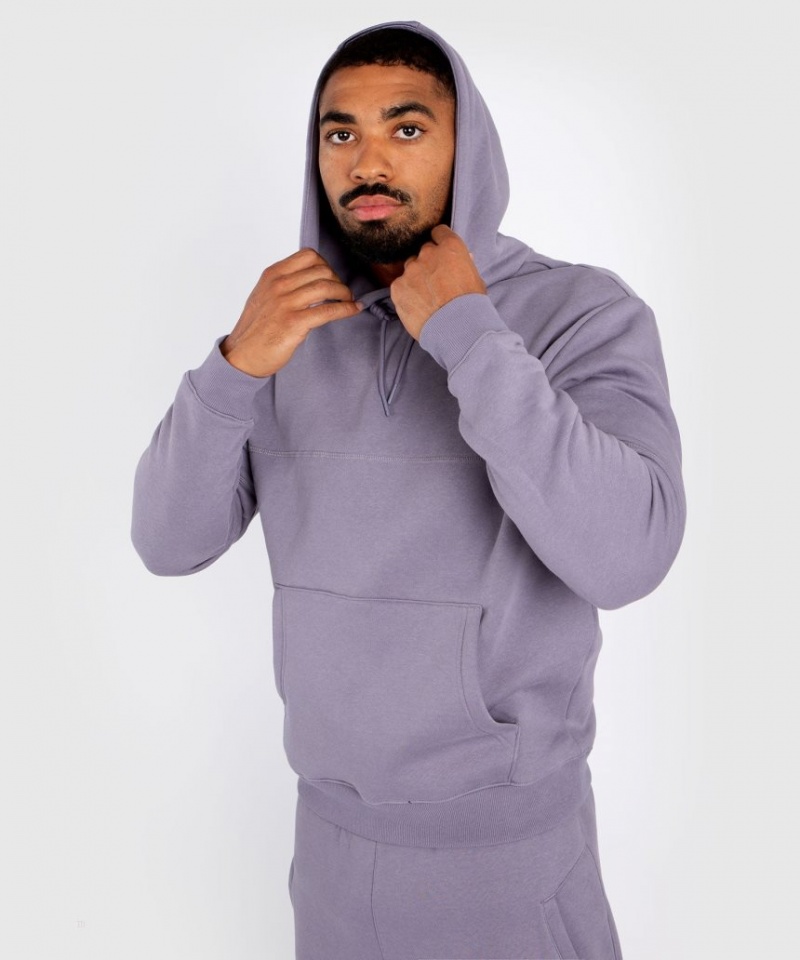 Sweat a Capuche Venum Silent Power Homme Lavande Grise  | SEU-1240389