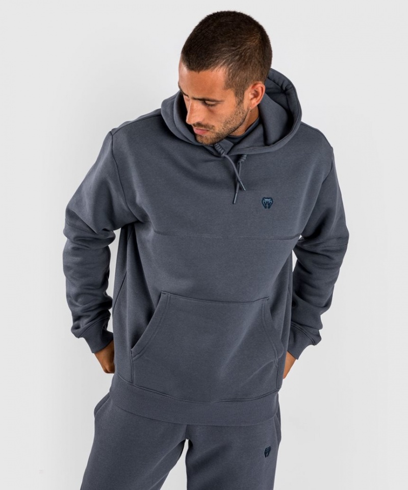 Sweat a Capuche Venum Silent Power Homme Bleu Marine Bleu  | FTI-4405143