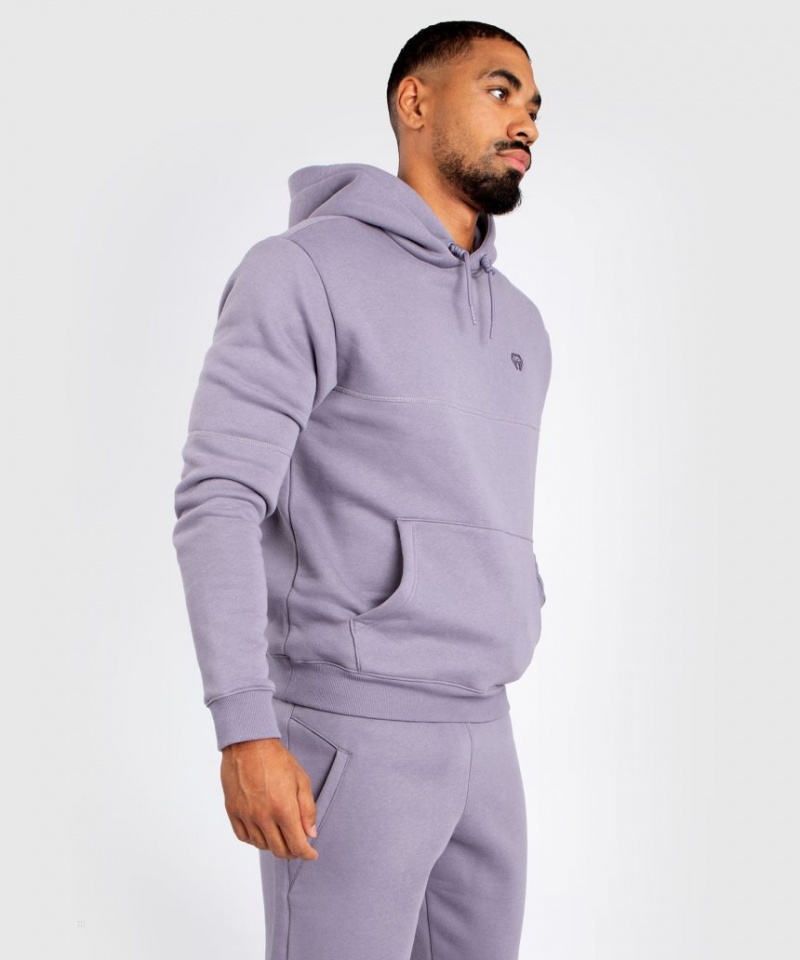 Sweat a Capuche Venum Silent Power Homme Lavande Grise  | SEU-1240389