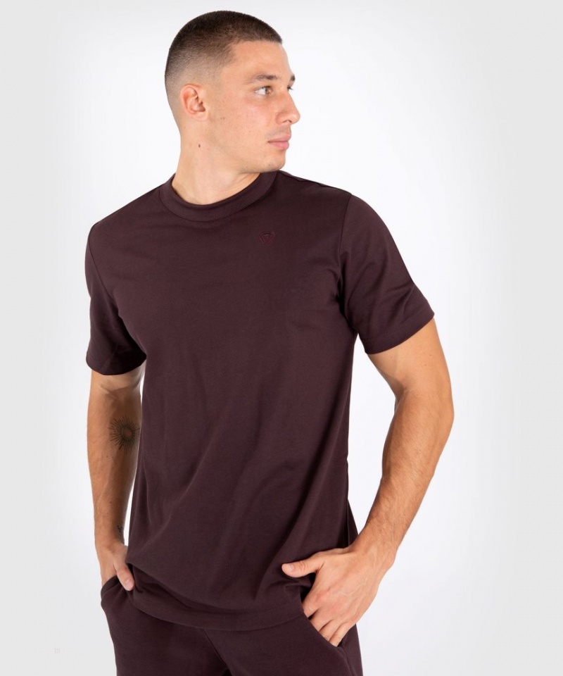 T Shirts Venum Silent Power Homme Marron Foncé  | NFK-1226549