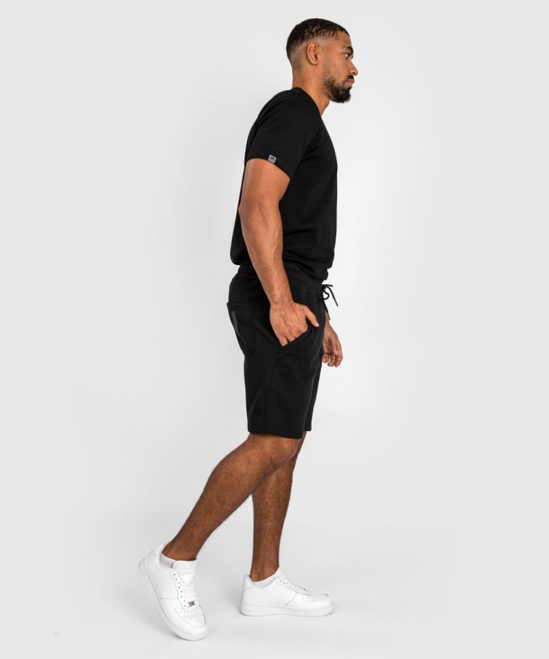 Short Venum Silent Power Coton Homme Noir  | OMK-9949409