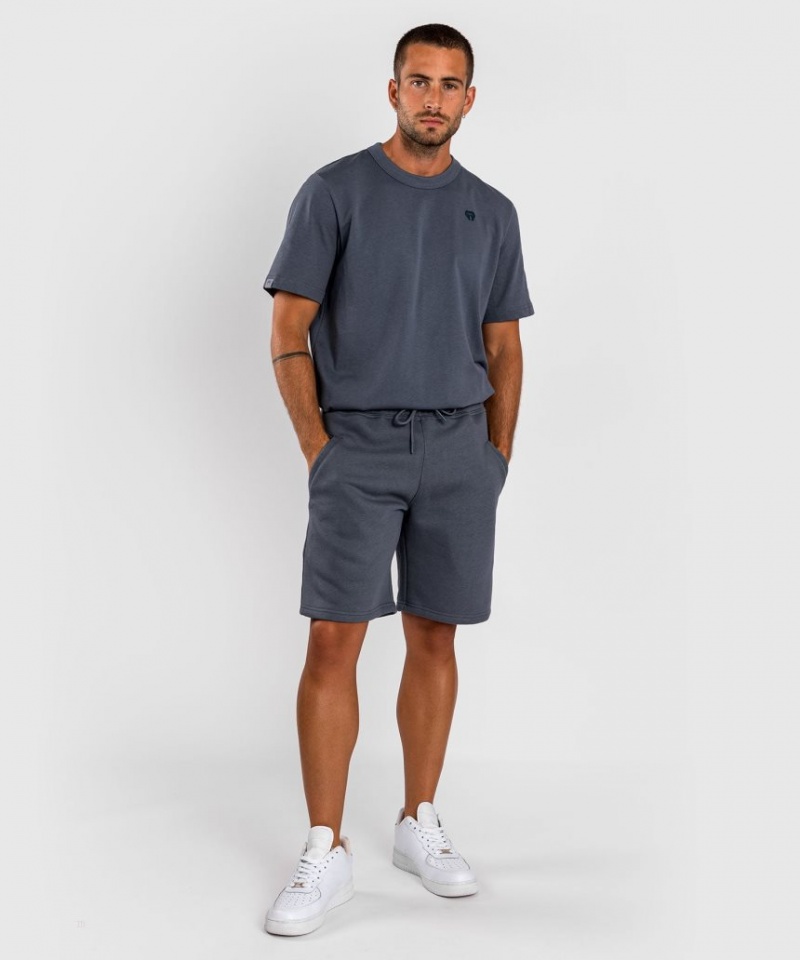 Short Venum Silent Power Coton Homme Bleu Marine Bleu  | TYU-4880062