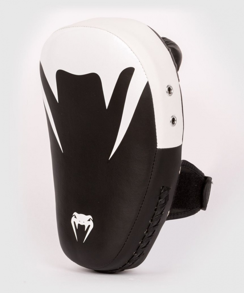 Kick Pads Venum Small Kick Boxing Pad 2.0 Micro Fiber Quality Noir Blanche  | BSS-4485434