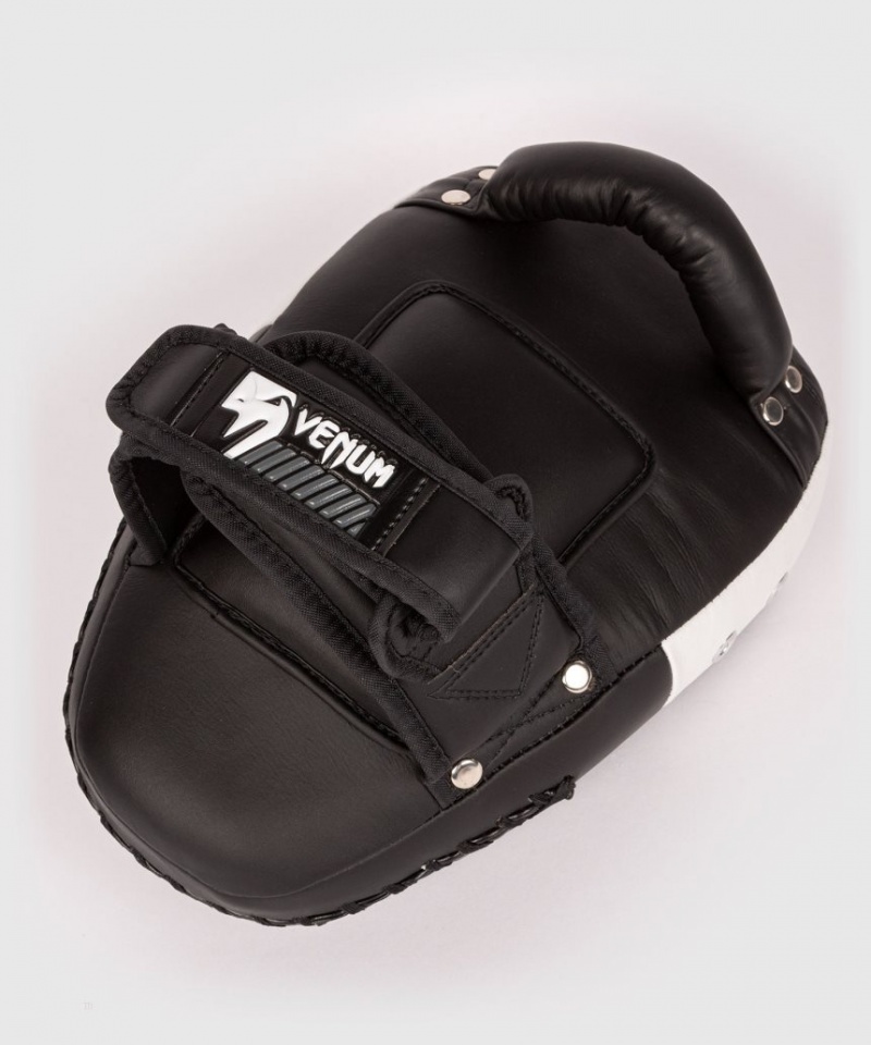 Kick Pads Venum Small Kick Boxing Pad 2.0 Micro Fiber Quality Noir Blanche  | BSS-4485434