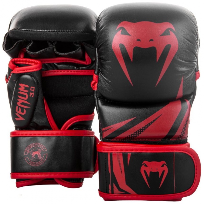 Gants D'entra?nement Venum Sparring Gloves Challenger 3.0 MMA Noir Rouge  | XTY-0143244