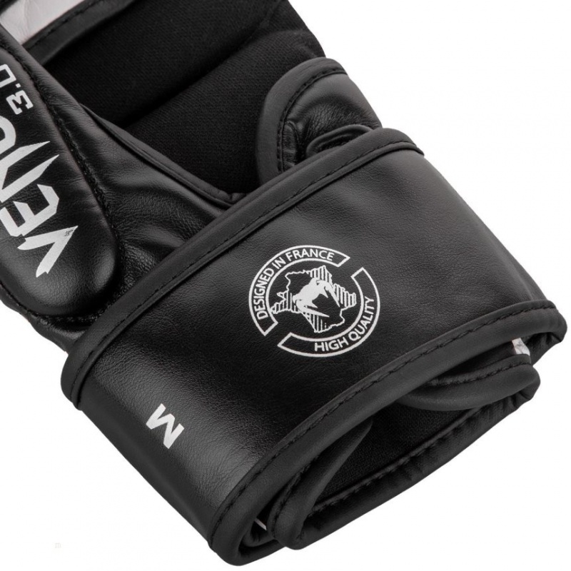 Gants D'entra?nement Venum Sparring Gloves Challenger 3.0 MMA Blanche Noir  | KUE-0718396