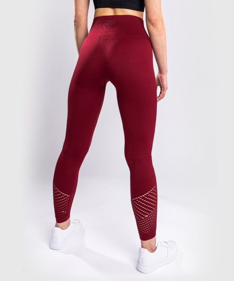 Leggings Venum Sparring Seamless Femme Bordeaux  | CUL-4661609