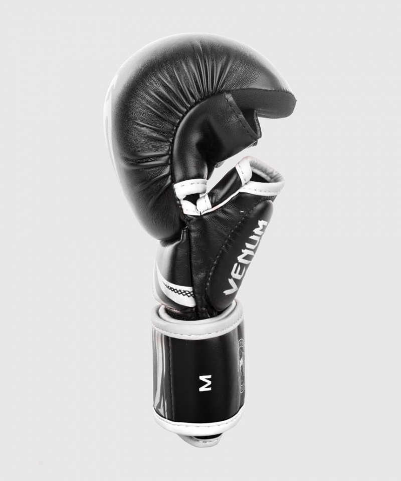 Gants D'entra?nement Venum Sparring Gloves Challenger 3.0 MMA Blanche Noir  | YYD-6450753