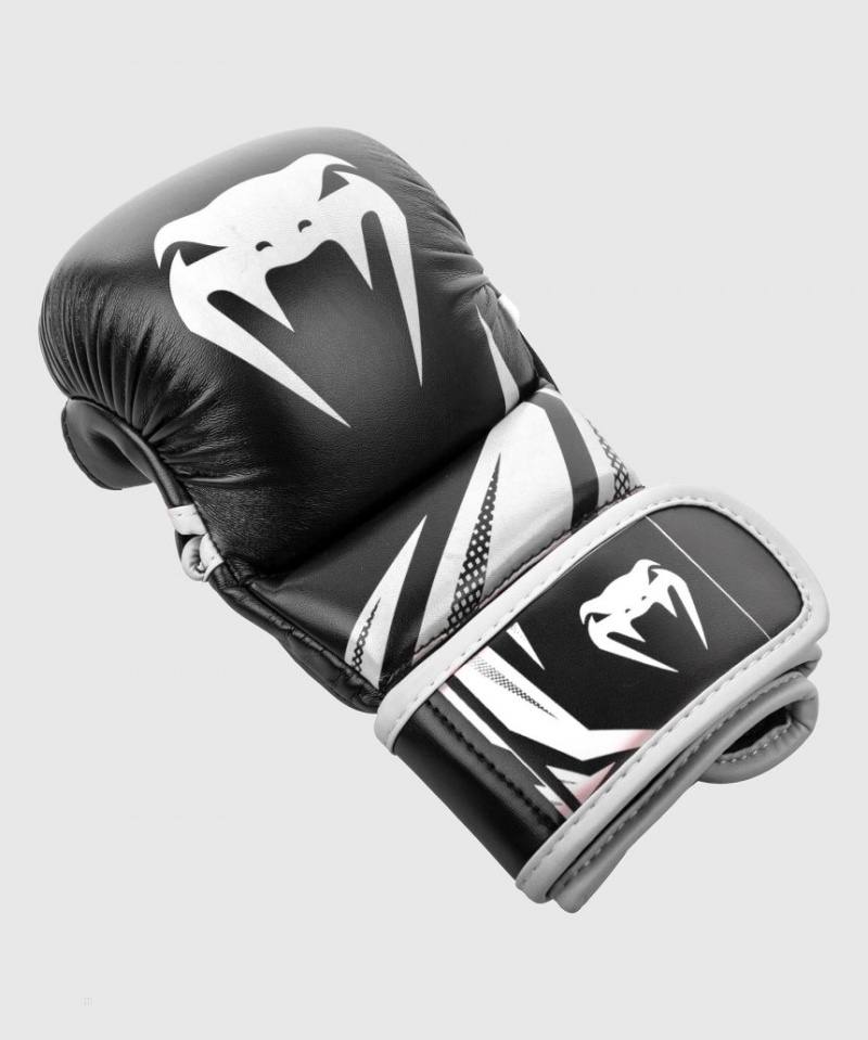 Gants D'entra?nement Venum Sparring Gloves Challenger 3.0 MMA Blanche Noir  | YYD-6450753