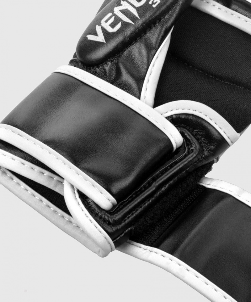 Gants D'entra?nement Venum Sparring Gloves Challenger 3.0 MMA Blanche Noir  | YYD-6450753