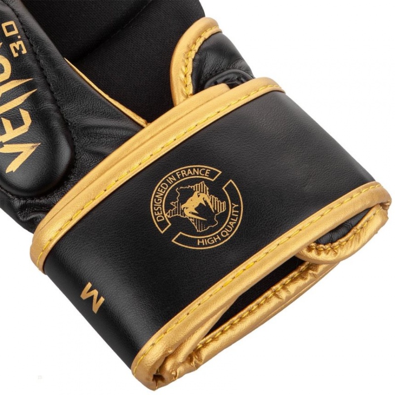 Gants D'entra?nement Venum Sparring Gloves Challenger 3.0 MMA Noir Doré  | JTJ-3721983