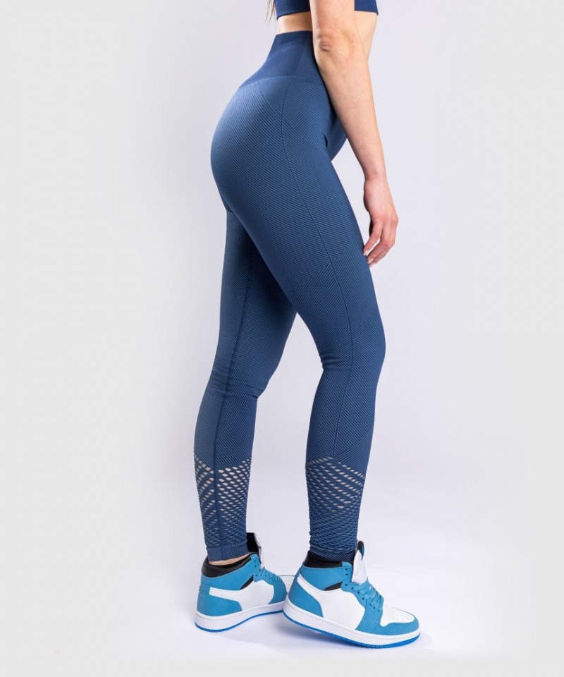 Leggings Venum Sparring Seamless Femme Bleu Marine Bleu  | ACW-9434824