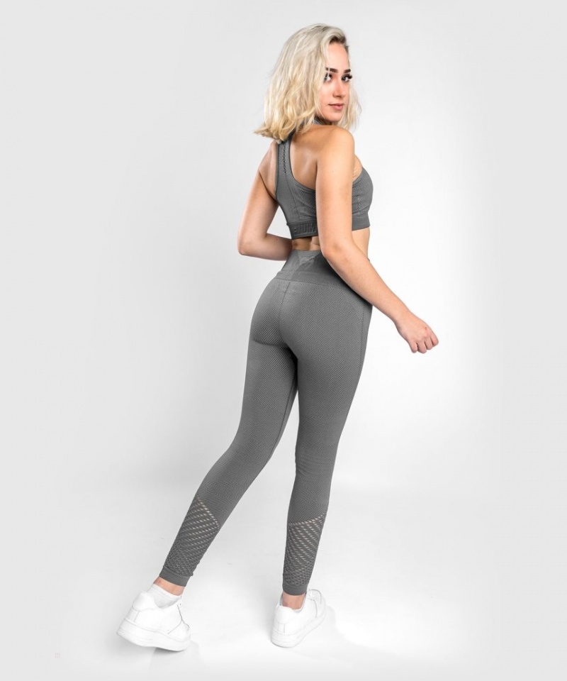 Leggings Venum Sparring Seamless 7/8 Femme Grise Foncé  | AHX-4764363