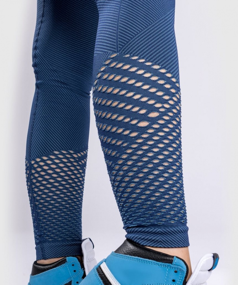 Leggings Venum Sparring Seamless Femme Bleu Marine Bleu  | ACW-9434824