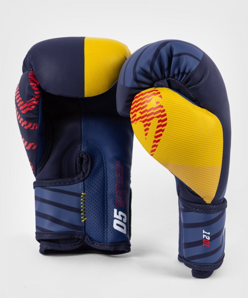 Gants De Boxe Venum Sport 05 Bleu Jaune  | DQL-3564020