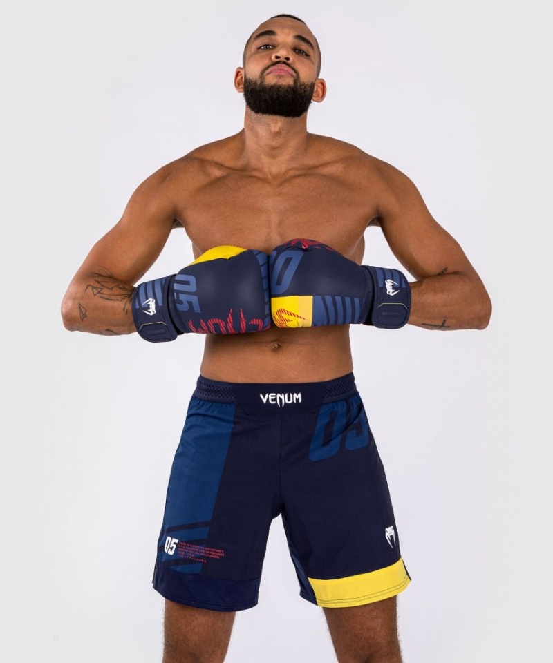 Short Venum Sport 05 Fight Homme Bleu Jaune  | OFZ-4993547