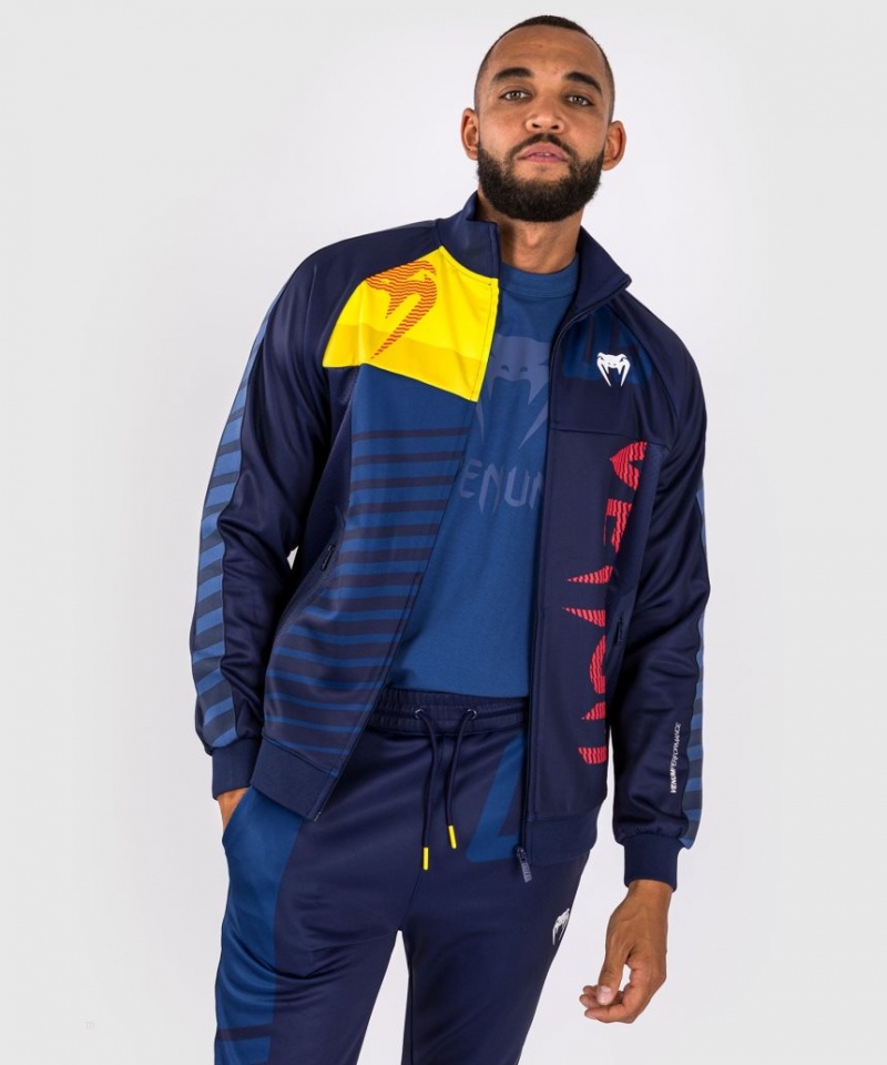 Veste Venum Sport 05 Piste Homme Bleu Jaune  | VIY-9919872
