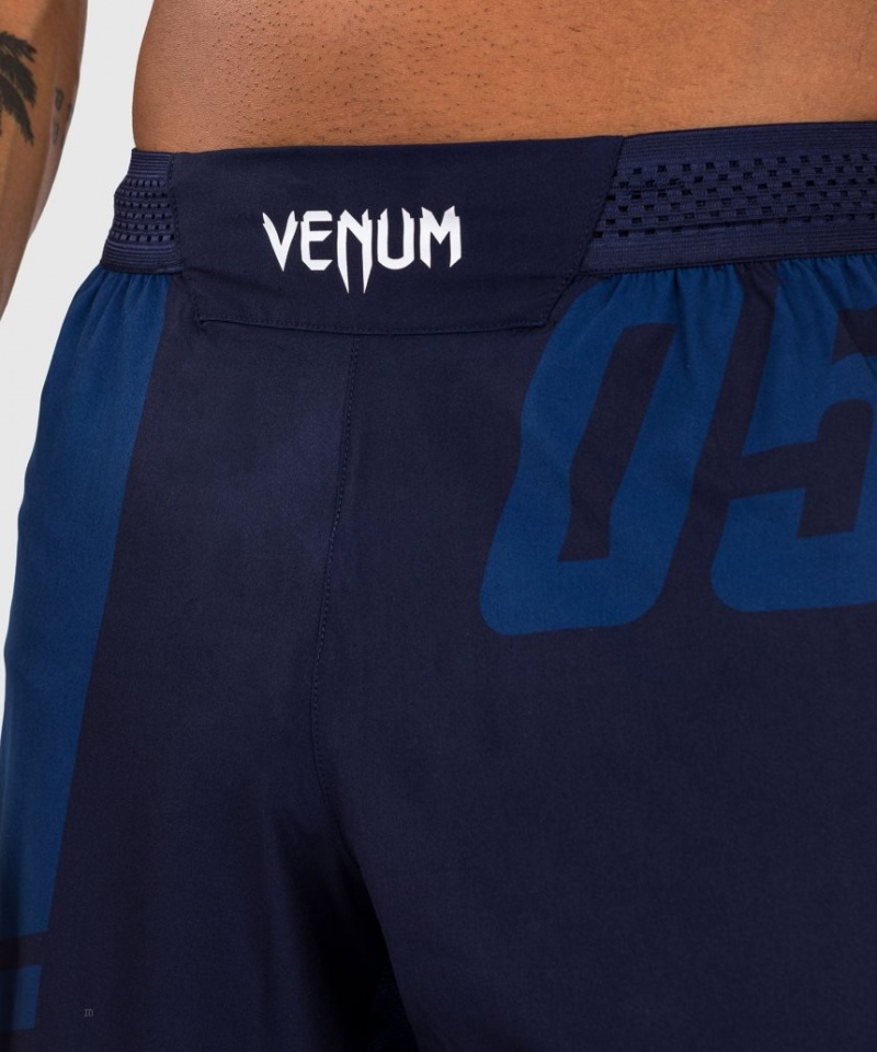 Short Venum Sport 05 Fight Homme Bleu Jaune  | OFZ-4993547