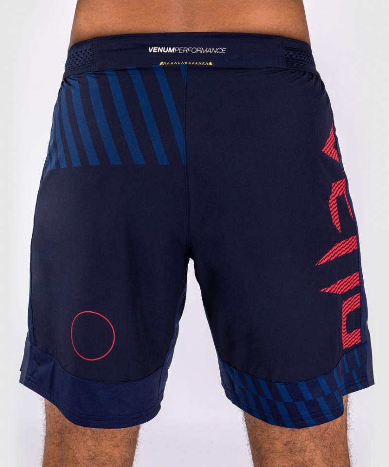 Short Venum Sport 05 Fight Homme Bleu Jaune  | OFZ-4993547