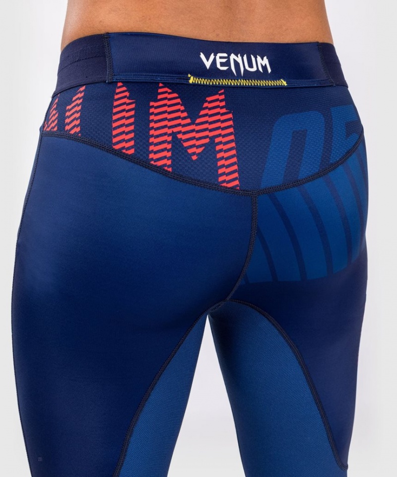 Collant Venum Sport 05 Spats Homme Bleu Jaune  | JDW-3085491