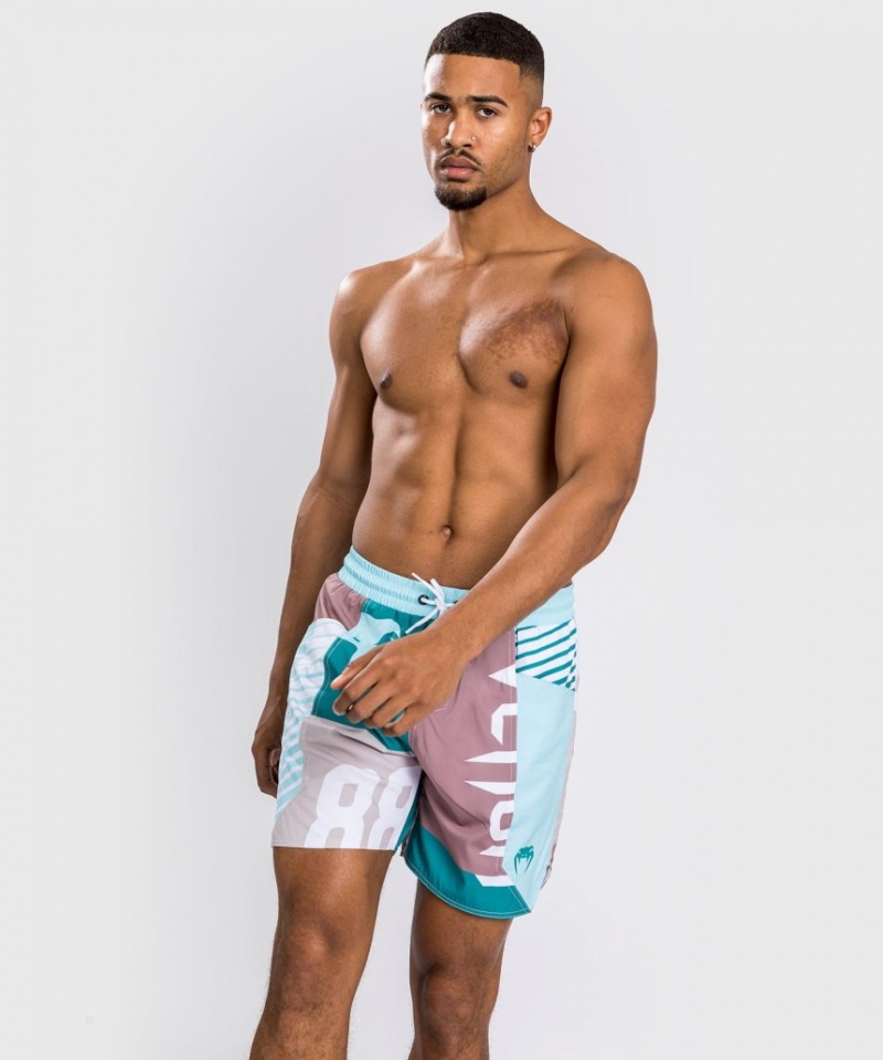 Shorts De Bain Venum Summer 88 Homme Bleu  | PDD-6999369